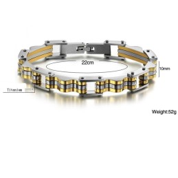 Stabiles Qualitäts-Titanarmband
