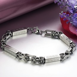 Zuverlässiger Ruf Männliches Prägnantes Titanarmband