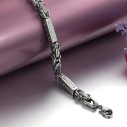 Zuverlässiger Ruf Männliches Prägnantes Titanarmband