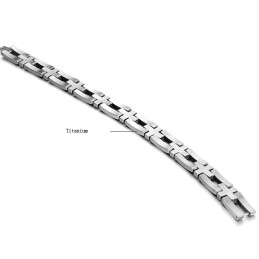 Hochwertiges Titanarmband Mit Kreuz Für Männer