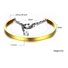 Zuverlässiges Qualitäts-Sweetheart-Titanarmband