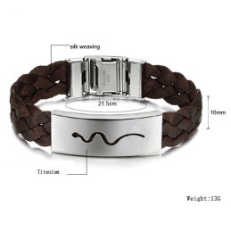 Zuverlässiger Performance-Armreif Viper Aus Titan Für Herren