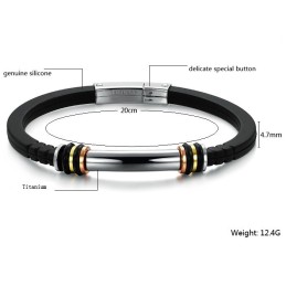 Titan-Silikon-Armreif Verkauft Sich Weltweit Gut