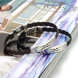 Qualität Und Quantität Gesichert Weibliche Titan Pu Armreif