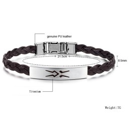 Qualität Und Quantität Gesichert Weibliche Titan Pu Armreif