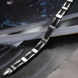 Hochwertiger Männlicher Titan-Silikon-Armreif