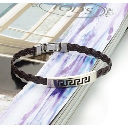 Der König Der Quantität Damen Titan Leder Armreif