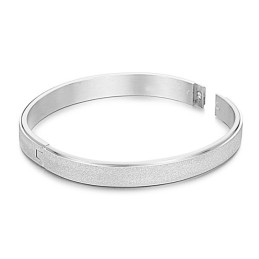 Stabiler Qualitäts-Scrub-Titan-Armreif Für Liebhaber