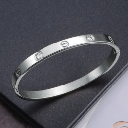 Hochwertiger Damen-Armreif Aus Titan Mit Diamant