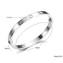 Klassischer Titan-Armreif Für Damen Von Ausgezeichneter Qualität