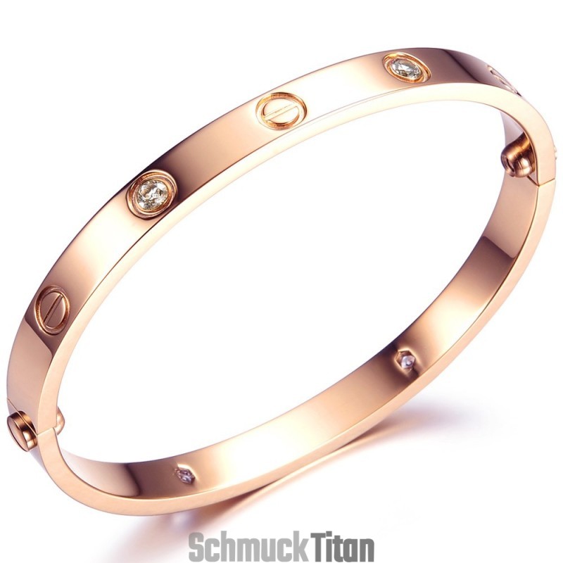 To Have A Long Story Damen Titan Armreif Mit Strass