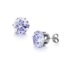 Weltweit Gut Verkaufte Weibliche Titanohrringe Mit Strass