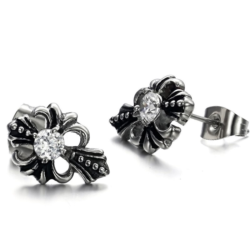 Zuverlässige Qualitäts-Titan-Ohrringe Mit Strass Zuverlässige Qualitäts-Titan-Ohrringe Mit Strass