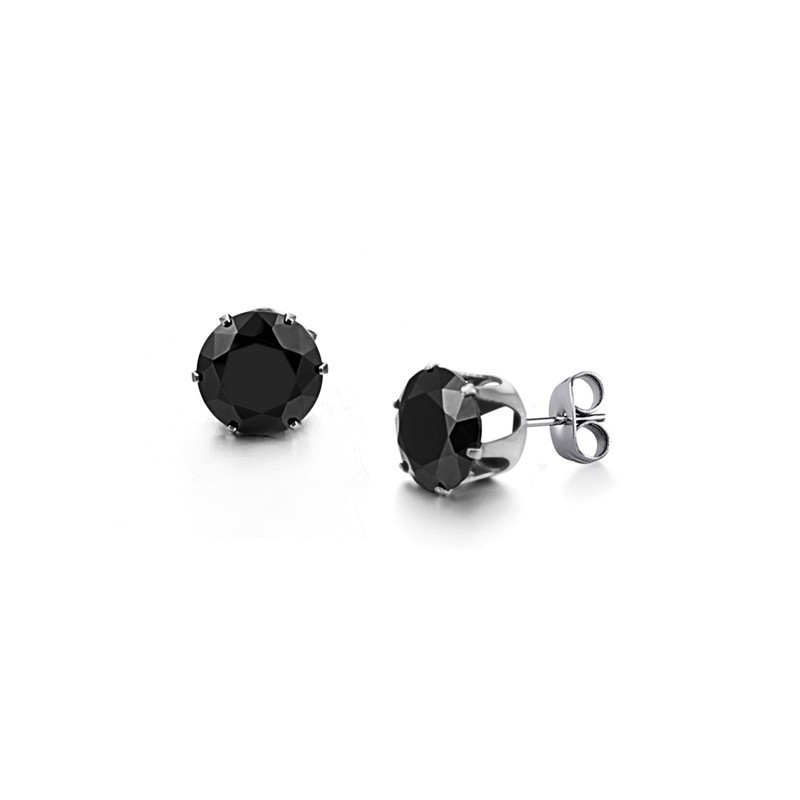 Hochwertige Schwarze Titanohrringe Hochwertige Schwarze Titanohrringe