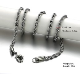 Die Königin Der Hochwertigen Twist-Titankette