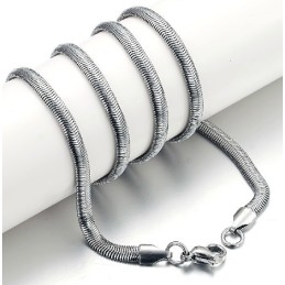 Flache Titan-Schlangenkette Von Hervorragender Qualität