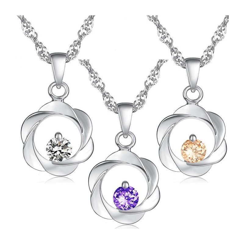 Qualität Und Quantität Gesichert Weibliche Elegante Platin Beschichtung Titan Halskette Mit Diamant Qualität Und Quantität Gesichert Weibliche Elegante Platin Beschichtung Titan Halskette Mit Diamant