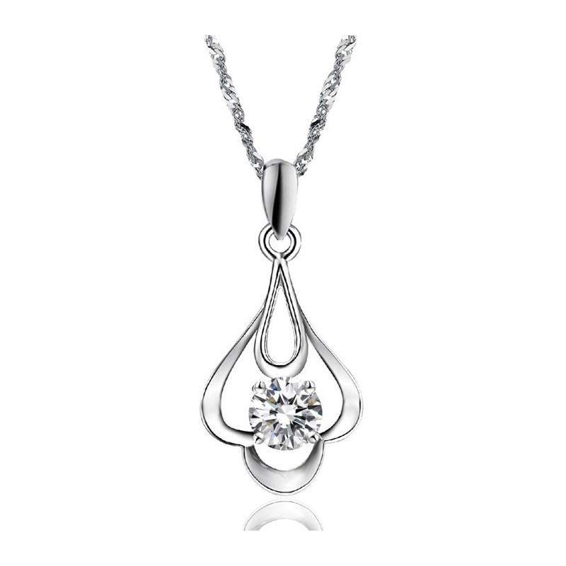 Qualität Und Quantität Gesichert Weibliche Platin Platinierung Titan Halskette Mit Diamant Qualität Und Quantität Gesichert Weibliche Platin Platinierung Titan Halskette Mit Diamant