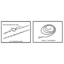 Die Königin Der Qualität Damen ierte Titan Halskette