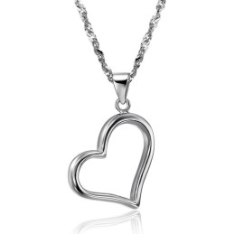 Komplett In Spezifikationen Weibliche Sweetheart Platin Platinierung Titan Halskette