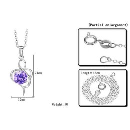 Qualität Und Quantität Gesichert Weibliche Platin Platinierung Titan Halskette Mit Diamant
