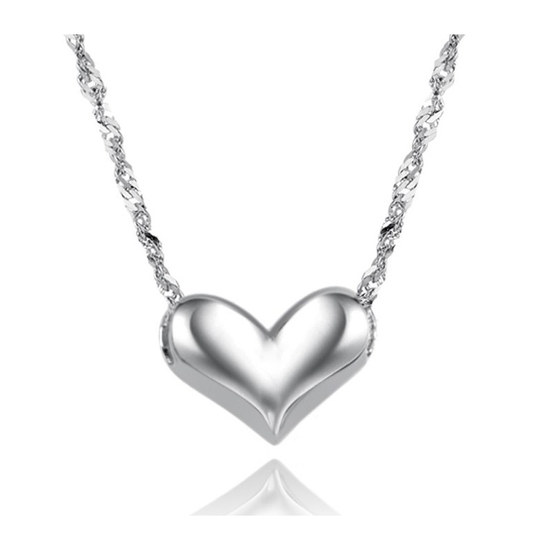 Ausgezeichnete Qualität Weibliche Sweetheart Platin Platinierung Titan Halskette Ausgezeichnete Qualität Weibliche Sweetheart Platin Platinierung Titan Halskette