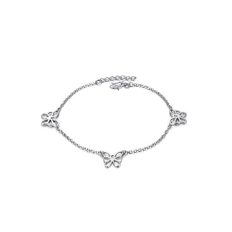Qualität Und Quantität Gesichert Weibliche Schmetterling Muster Platin Platinierung Titan Fußkettchen Qualität Und Quantität Gesichert Weibliche Schmetterling Muster Platin Platinierung Titan Fußkettchen