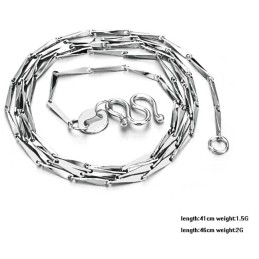 Qualität Und Quantität Gesichert Weibliche Goldsamen Platin Plating Titan Kette