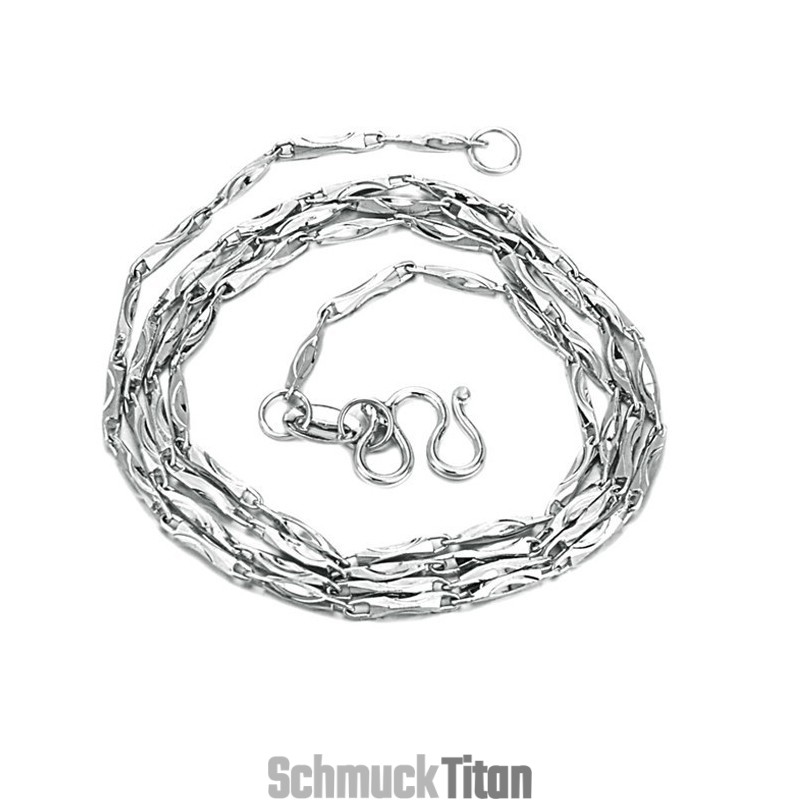 Die Königin Der Hochwertigen Weiblichen Barren-Titankette Mit beschichtung