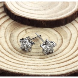Bekannt Für Seine Hochwertigen, Allergiefreien, Platinierten Titanohrringe Mit Diamanten Für Damen