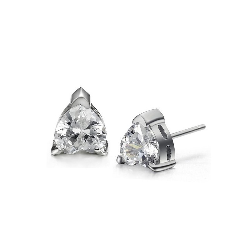Hochwertige, Allergiefreie Titan-Ohrringe Aus Platin Für Damen Hochwertige, Allergiefreie Titan-Ohrringe Aus Platin Für Damen