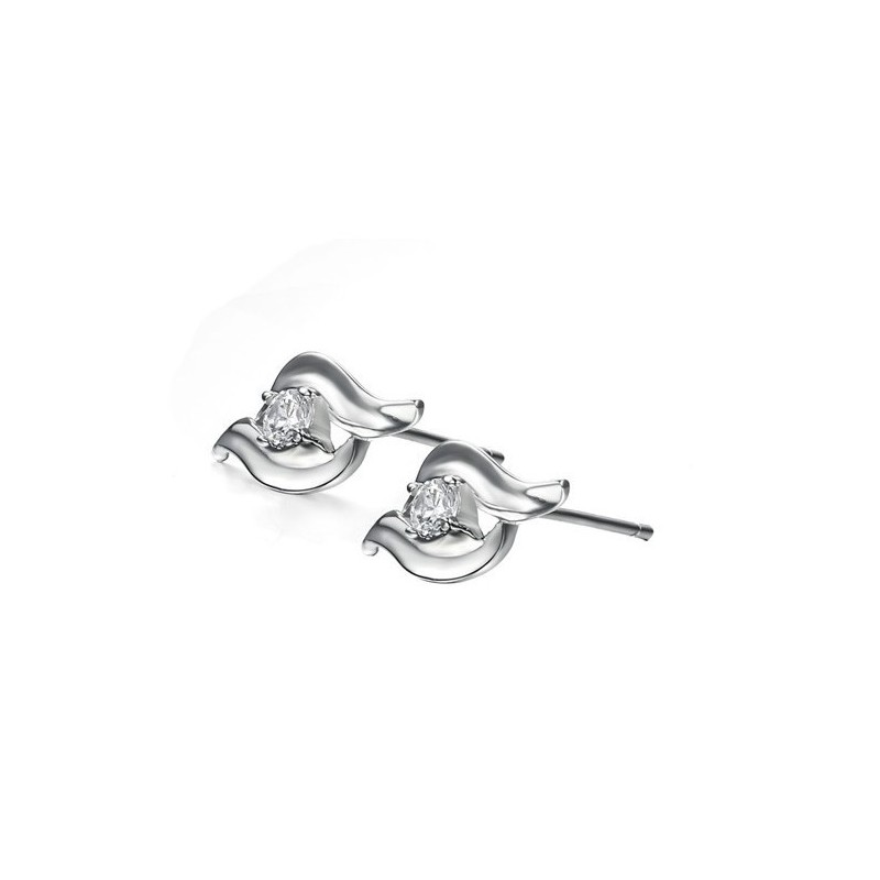 Hochwertige, Allergiefreie Titanohrringe Aus Platin Für Damen Hochwertige, Allergiefreie Titanohrringe Aus Platin Für Damen