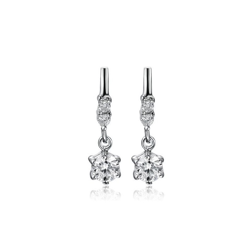 Platinierte Titanohrringe Für Damen Von Ausgezeichneter Qualität Platinierte Titanohrringe Für Damen Von Ausgezeichneter Qualität