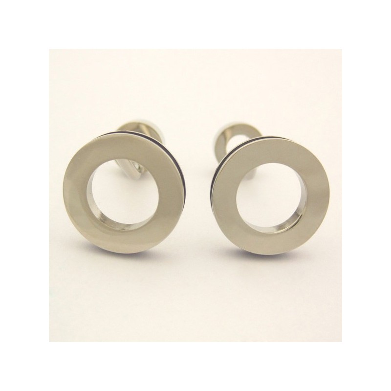 Runde Manschettenknöpfe Aus Titan Im Neuen Stil