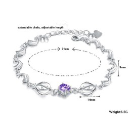 Die Königin Der Qualität Weibliches Delfin-Förmiges Platin-Beschichtetes Titan-Armband