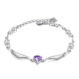 Platiniertes Titanarmband Für Damen Von Ausgezeichneter Qualität