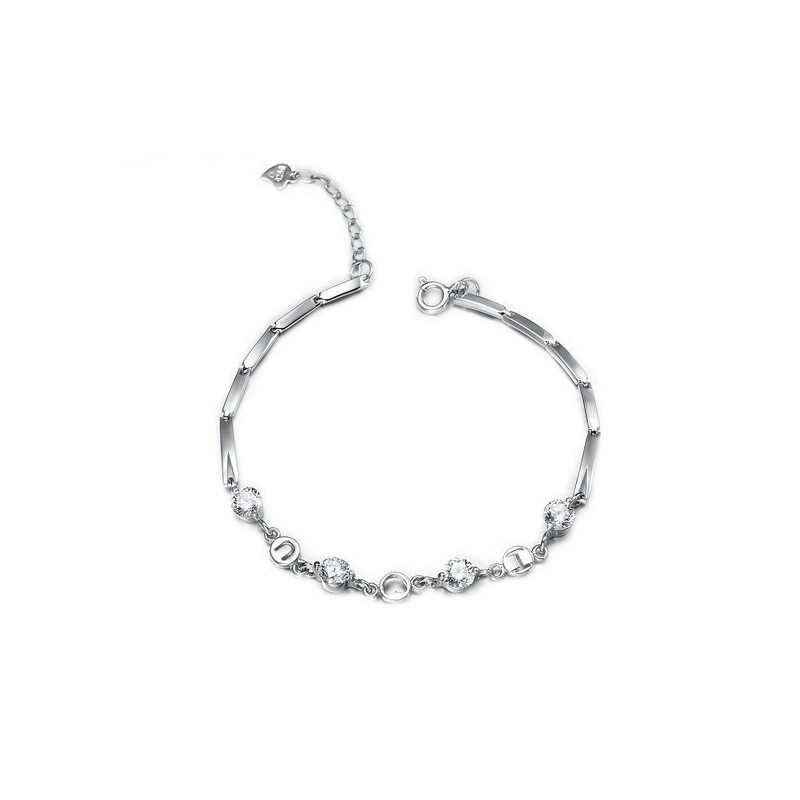 Die Königin Der Qualität Weibliche Platin Beschichtung Titan Armband Mit Strass Die Königin Der Qualität Weibliche Platin Beschichtung Titan Armband Mit Strass