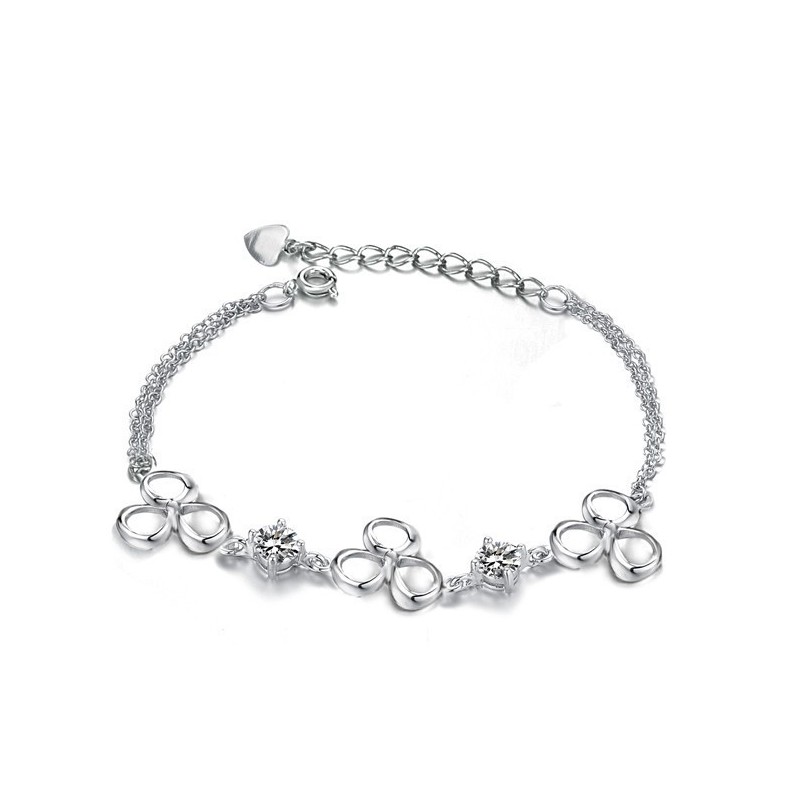 Qualität Und Quantität Gesichert Weibliche Platin Plating Titan Armband Mit Diamant Qualität Und Quantität Gesichert Weibliche Platin Plating Titan Armband Mit Diamant