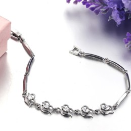 Weltweit Gut Verkauftes Damenarmband Aus Platiniertem Titan