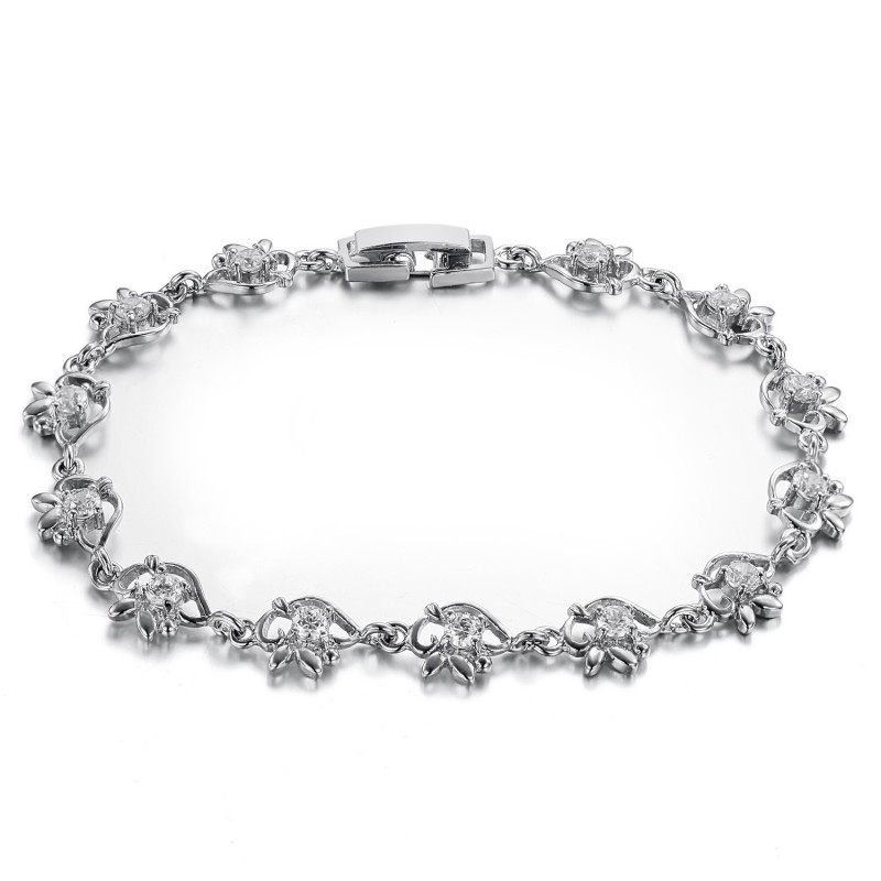 Weltweit Bekanntes Damenarmband Aus Platiniertem Titan Weltweit Bekanntes Damenarmband Aus Platiniertem Titan