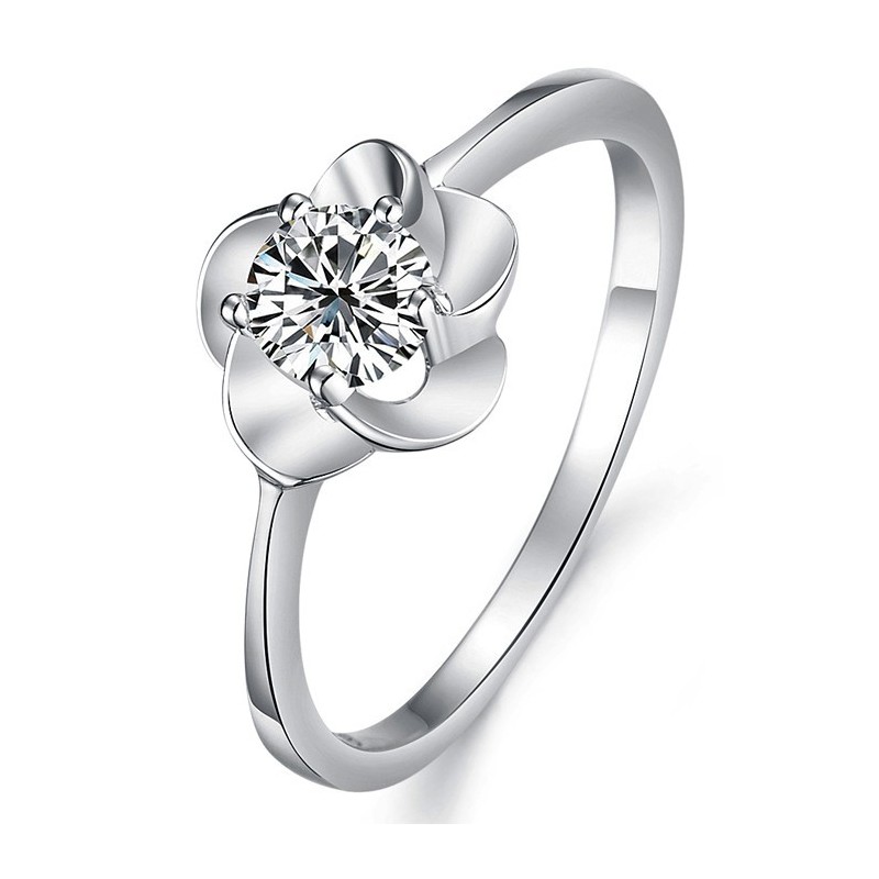 Die Königin Der Hochwertigen Damenmode, Platinierter Titanring Die Königin Der Hochwertigen Damenmode, Platinierter Titanring
