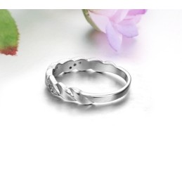 Platinierter Titanring Für Männer In Stabiler Qualität
