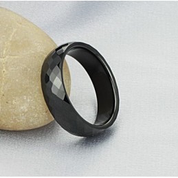 Schwarzer Wolfram-Keramikring Von Hervorragender Qualität