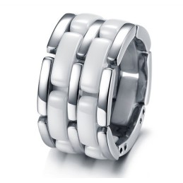 Qualität Und Quantität Gesichert Schwarz Und Weiß Wolfram Keramik Ring