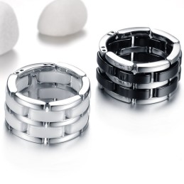 Qualität Und Quantität Gesichert Schwarz Und Weiß Wolfram Keramik Ring