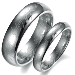 Qualität Und Quantität Gesichert Silber Wolfram Keramik Ring Für Liebhaber