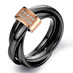 Qualität Und Quantität Gesichert Wolfram Keramik Ring Mit Strass