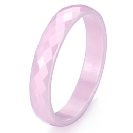 Verkauft Sich Gut Auf Der Ganzen Welt Rosa Wolfram Keramik Ring