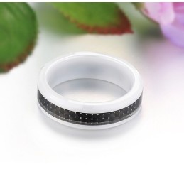 Zuverlässiger Qualitätsring Aus Schwarzer Kohlefaser Und Wolframkeramik