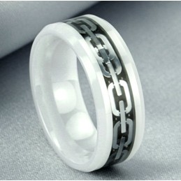 Hochwertiger Ring Aus Kohlefaser Und Wolframkeramik